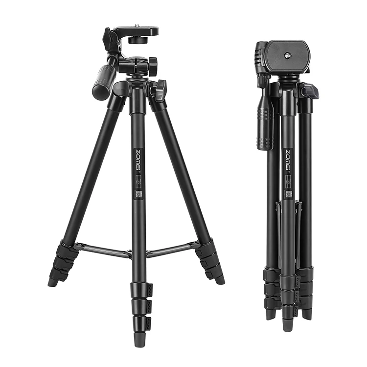 72inch Portable Travel Tripod DSLR Tripod for Camera with Phone Holder Quick Release Plate for Canon Sony Samsung with bag