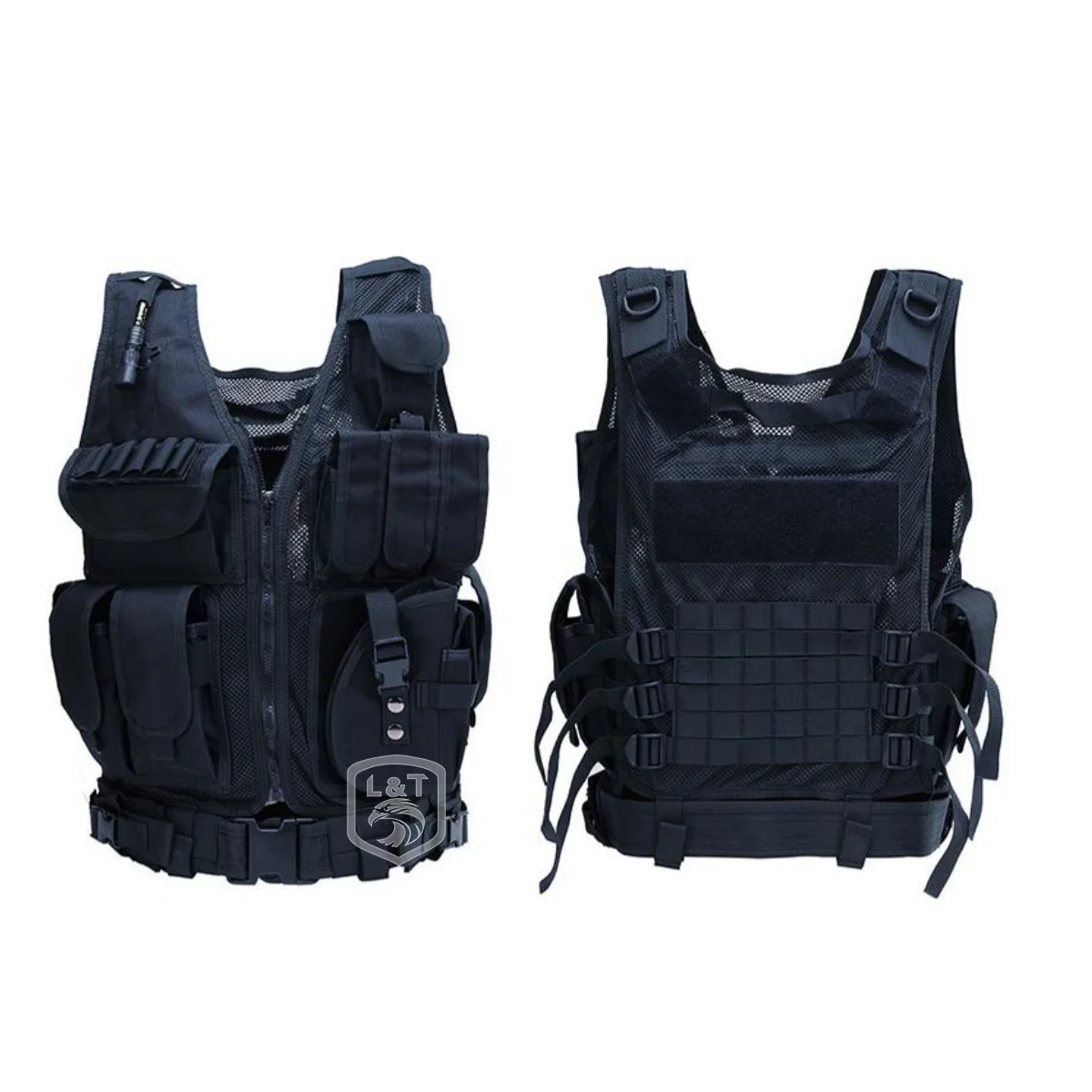 High Quality Multi-function Lightweight Tactical Vest Multi- pouches Protective Breathable Tactical Outdoor Vest