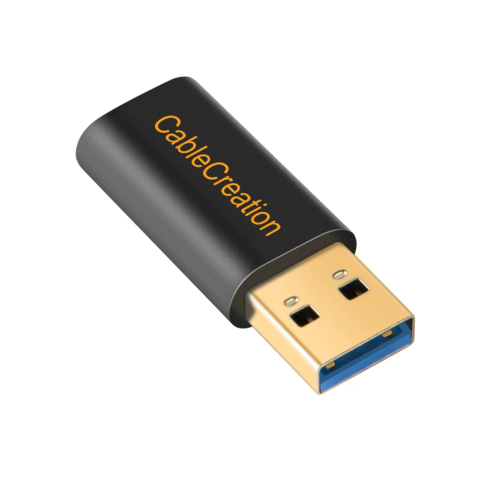 Кабель USB 3,0 A папа к USB C Женский адаптер OTG Тип C конвертер с ноутбуками