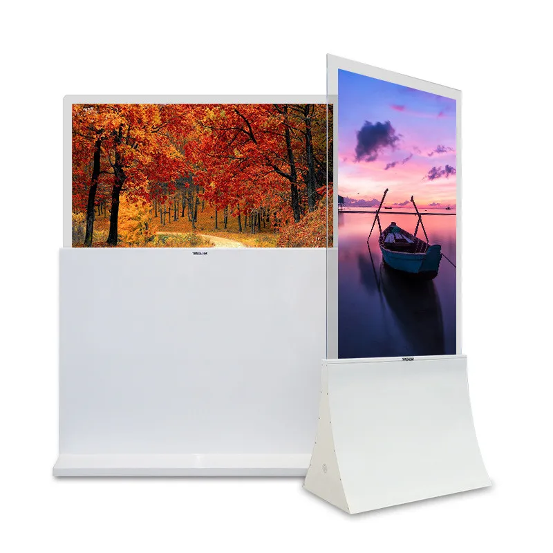 Двухсторонний дисплей OLED ультратонкое волшебное зеркало 4K выставочный зал для розничного торгового центра экран постера рекламный плеер