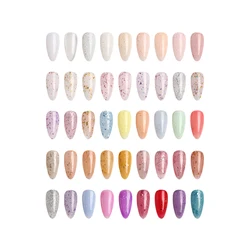 Hot Selling private label professional hybrid nail color uv led Foil Flakes base gel polish