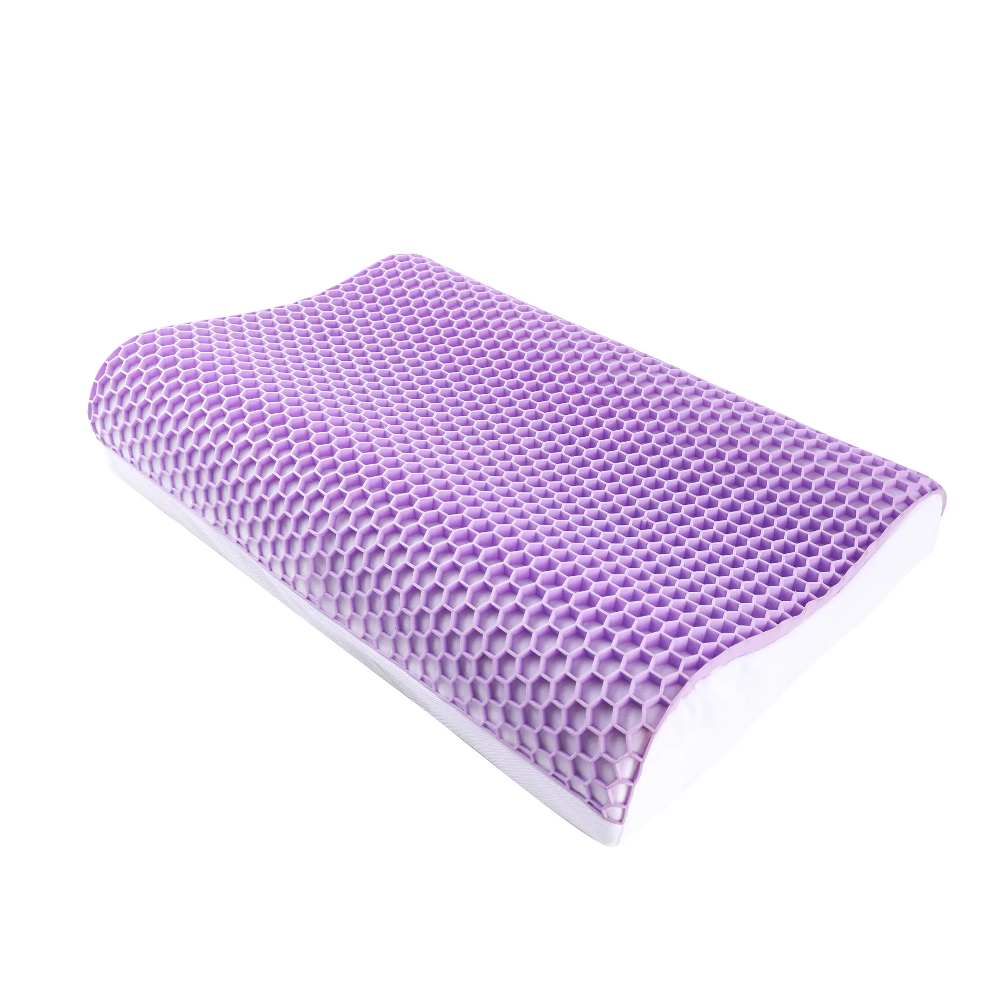 Ergonomic Contour Pillows for Neck Pain Relief Cervical Neck Support Pillow Cooling Latex TPE Pillow Elastic