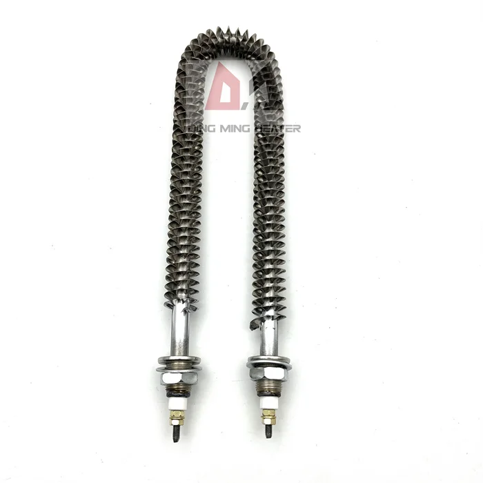 220volt 3kw 4kw 5kw 6kw 8kw Industrial stainless steel resistance U W I shape air tubular finned strip heater for oven heating