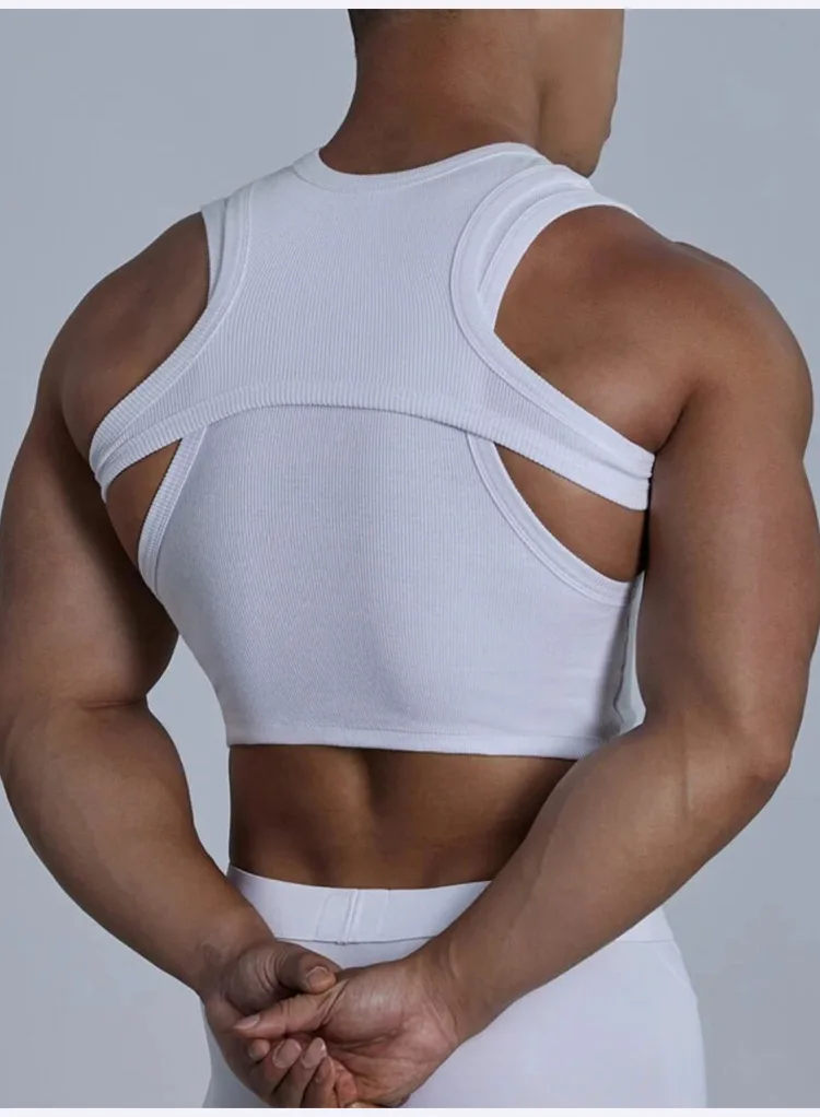 Custom Hot Boy Summer Tee HotBoySummer Vest Cutout Hollow T Shirt for Brand Owner