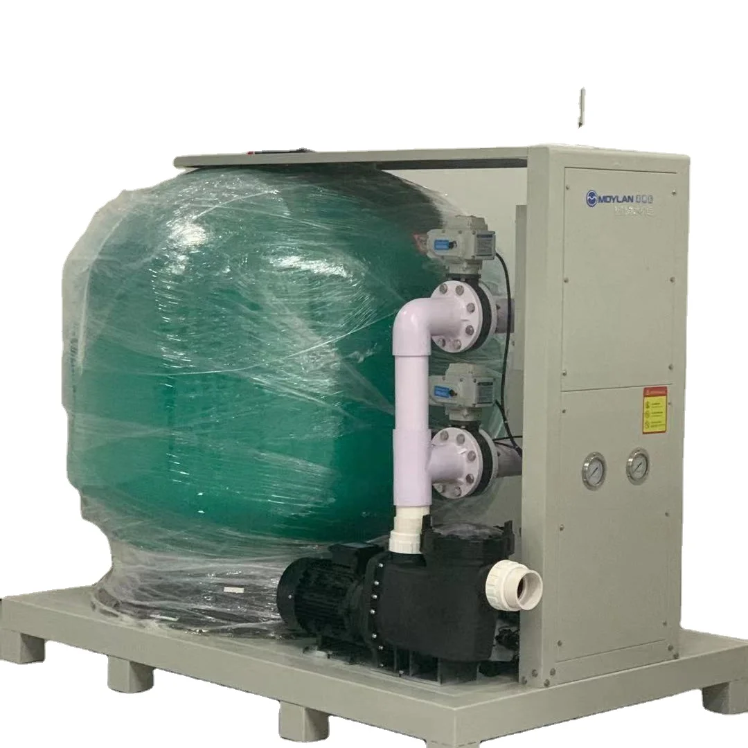 Swimming pool intelligent filter, swimming pool integrated filter equipment, underground swimming pool filter