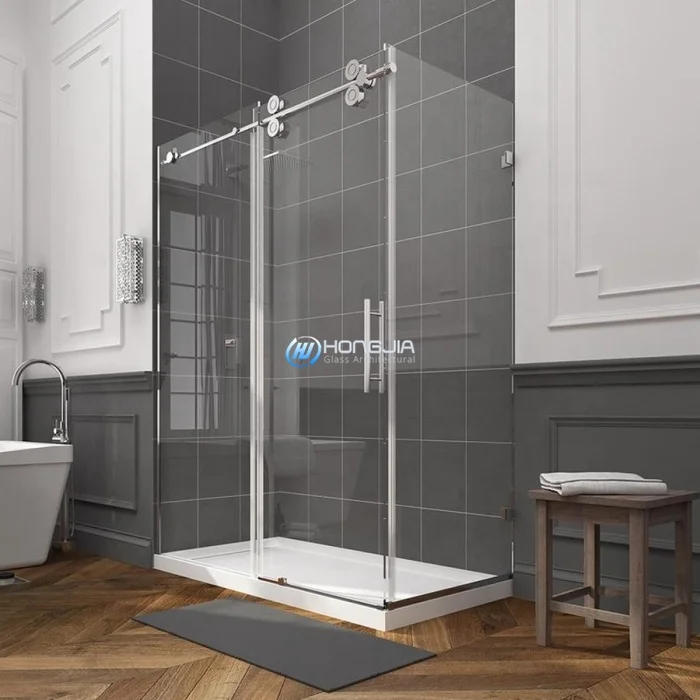 China Factory Modern Style Shower Room Shower Glass Door for Home Hotel Bathroom