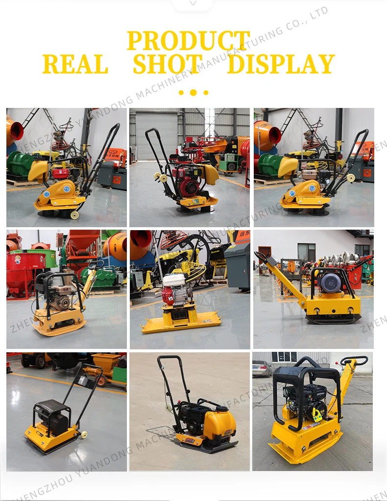 Colour Customizable Plate Compactor C90 T Vibratory Plate Compactor For Construction