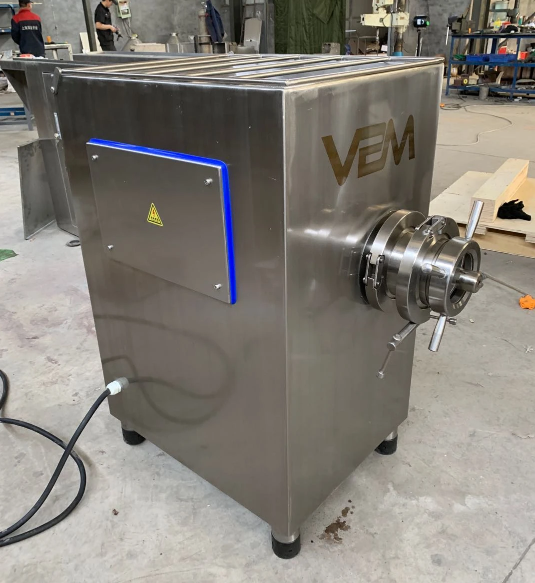 Meat Mincer 304 Stainless Steel Motor Provided Mea Grinder