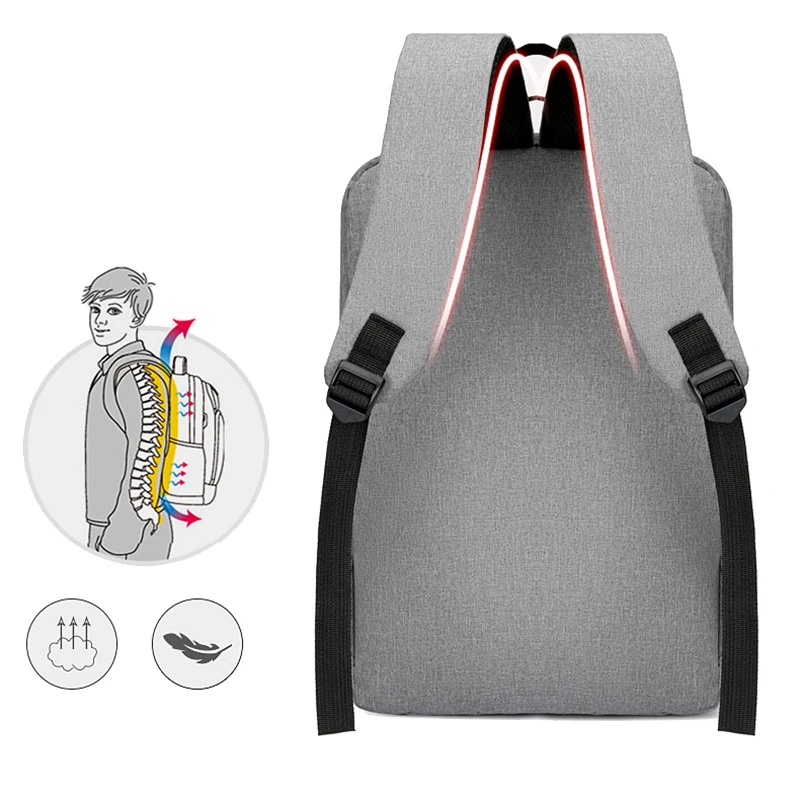 New design usb charging backpack bag for school gift