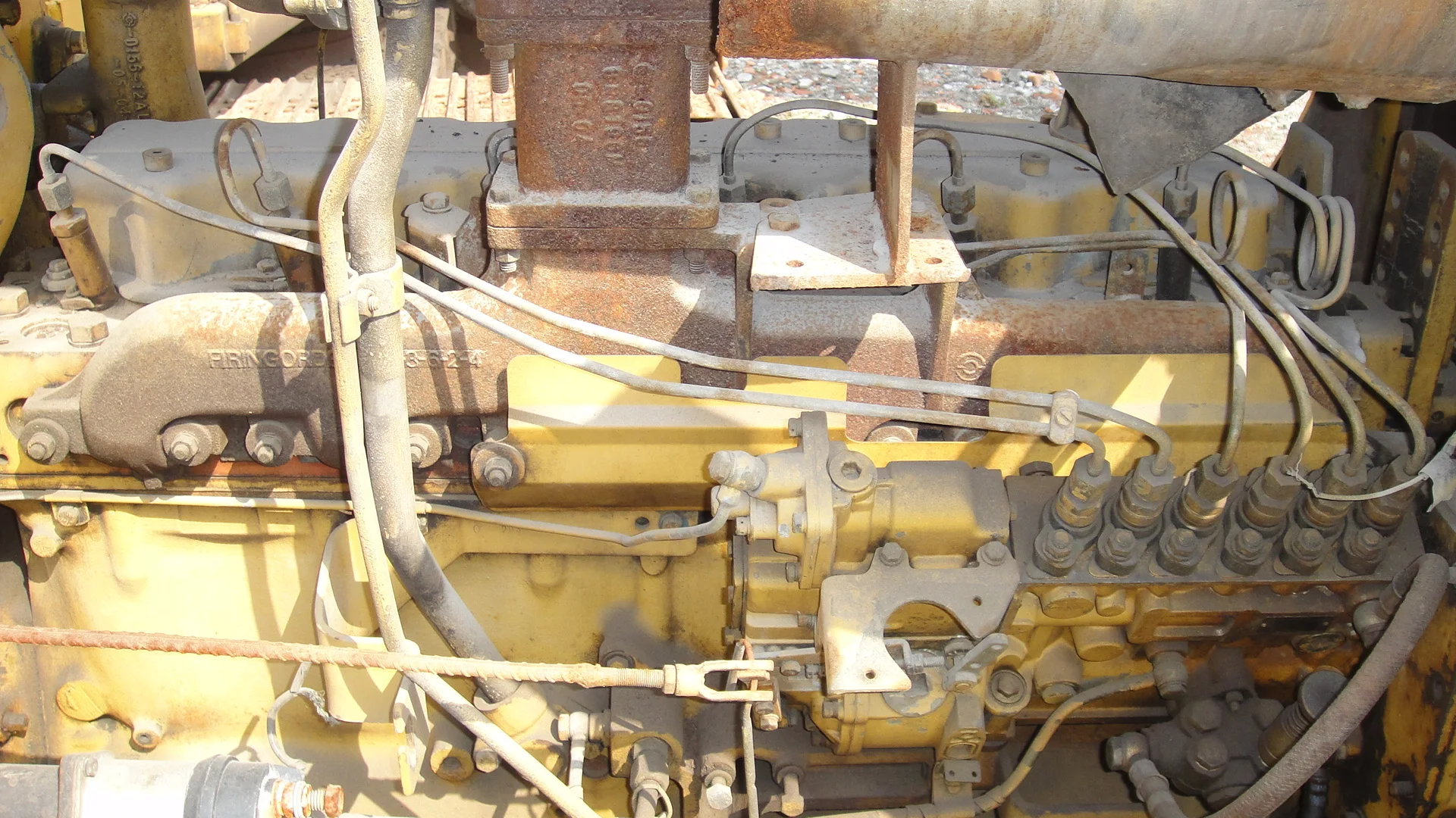  Б/у бульдозер CAT D6D Caterpilar гусеничный трактор хорошая