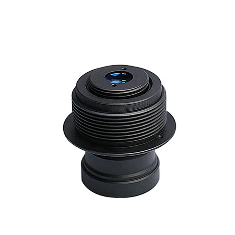 Custom 12.5X 50mm focal length cylinder optical camera lenses