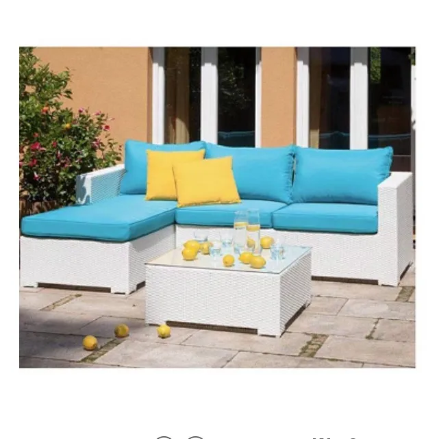 
outdoor natural rattan wicker sofa set 