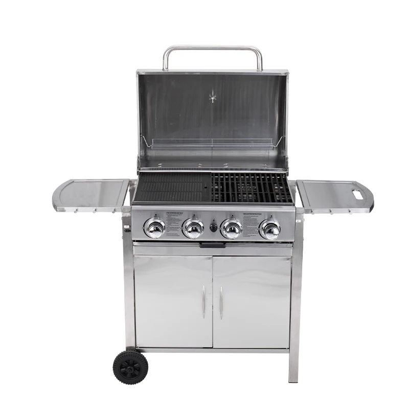 Hot Selling Auto Ignition Gas Grill Outdoor Oven Gas BBQ Grill Portable Stainless Steel Gas Barbecue