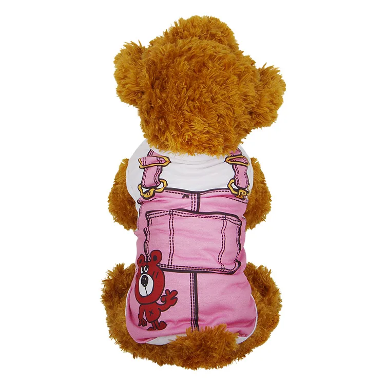 2020 cheap dog clothes summer spring Pet Cat Dog T-shirt  Puppy Coat dog clothing wholesale