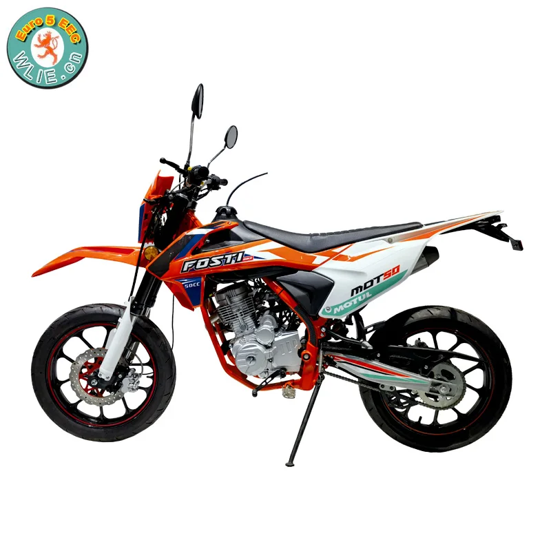 Cool Motorbikes Cheap 49 Cc Gas Scooter Motorcycle Powerful Motor For Adults 50cc Dirt Bike DB50 Pro With Euro 5 EEC COC