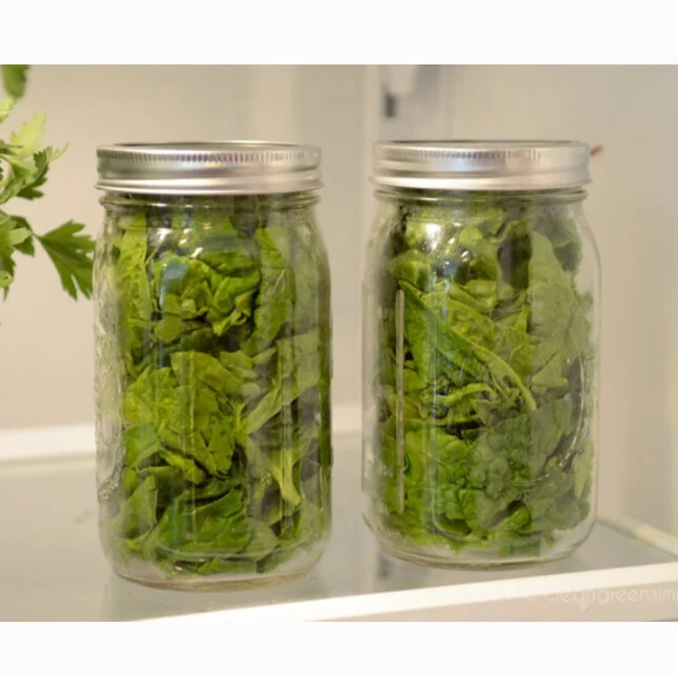 Stock Customized printing Glass Mason Jars for Liquid Jam Food Packing with Food Safety Grade