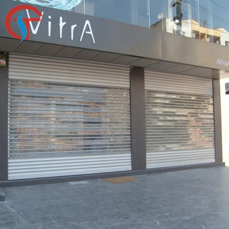 
Wholesale Security Crystal Clear Commercial Roller Down Plastic Shutter 