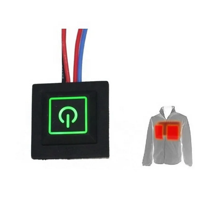 Smart Push Button Heating Jacket Thermostat Temperature Controller