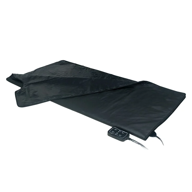 Guangyang OEM/ODM Far-infrared Body Shaping Sauna Blanket PU leather Portable Infrared 1 zone Heating Therapy Sauna Blanket