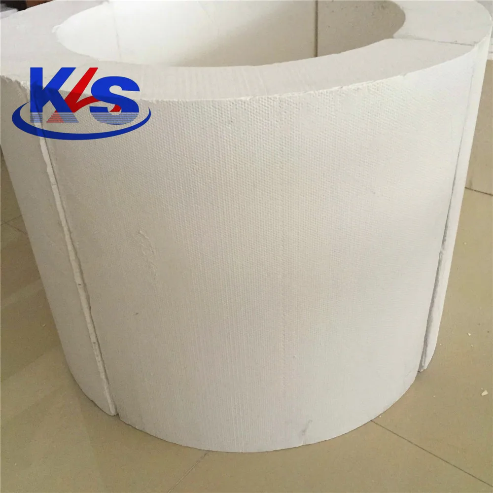 Кальций-силикатная труба/покрытие без асбеста, теплоизоляционный материал