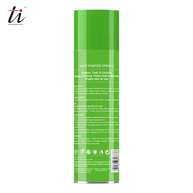 
2021 Top-Selling Foot Powder Spray, Silky Powder Foot Deodorization Spray, Hot Fresh Deodorant Spray for Foot 
