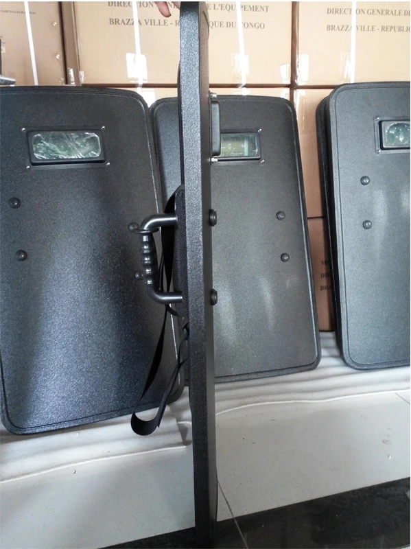 YF Protector custom tactical shield bale IIIA PE 900*500mm Hard Plate Shield Weighted Training Ceramic Shield