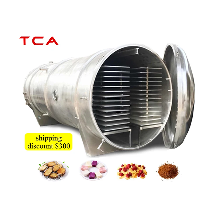 Industrial Vacuum Continuous Freeze Dryer Lyophilizer Food Fruit Freeze Drying Machine Lyophilization Machine