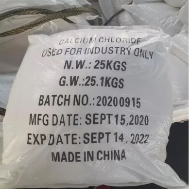 Industrial/Feed Grade Calcium Chloride White Flake 10043-52-4 74% Cacl2 25Kg