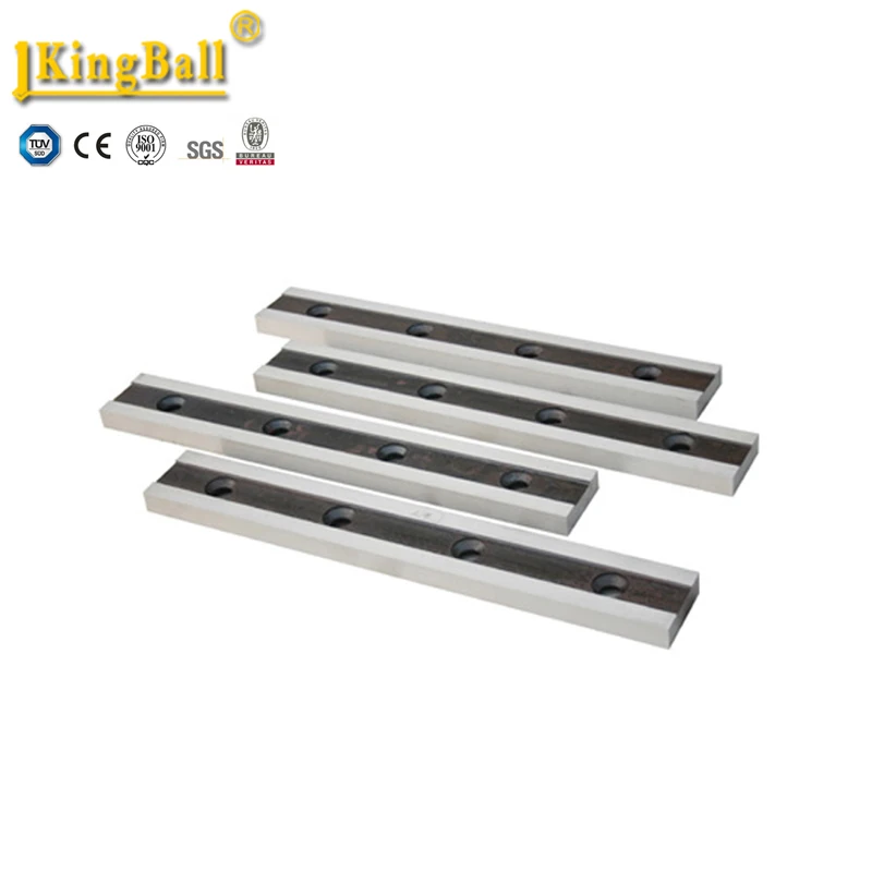 shear blade made in china/steel shear blade/shearing machine parts with high precision