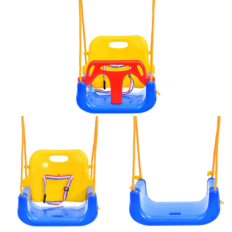 child playground swing safe indoor plastic single swing set kids swing