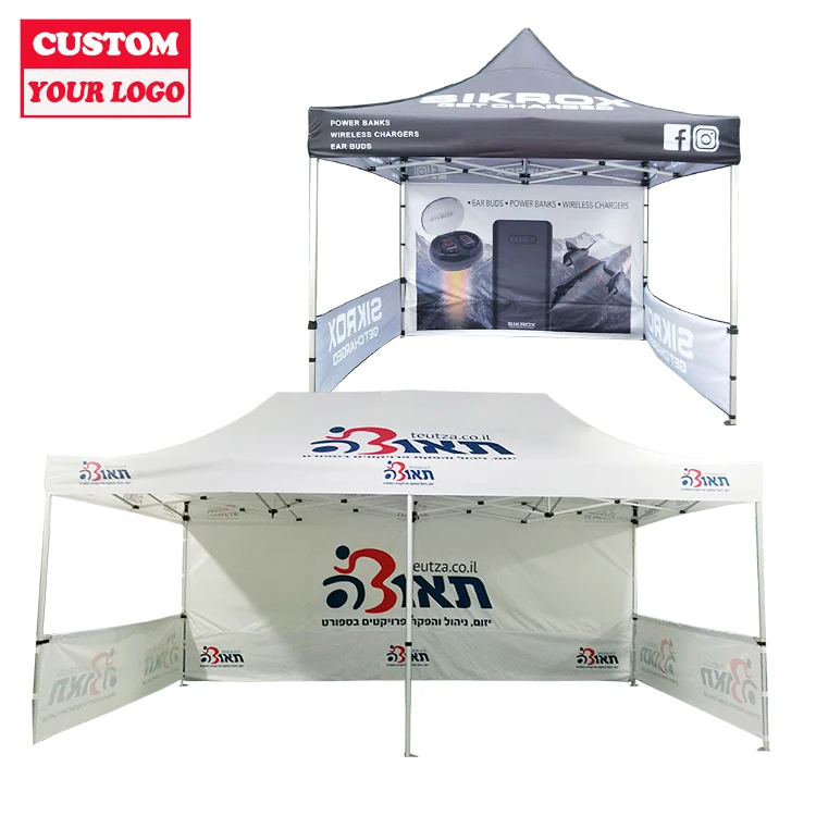 Оптовая продажа дешевая заводская цена индивидуальный логотип выдвижная палатка для магазина Пляжная тент