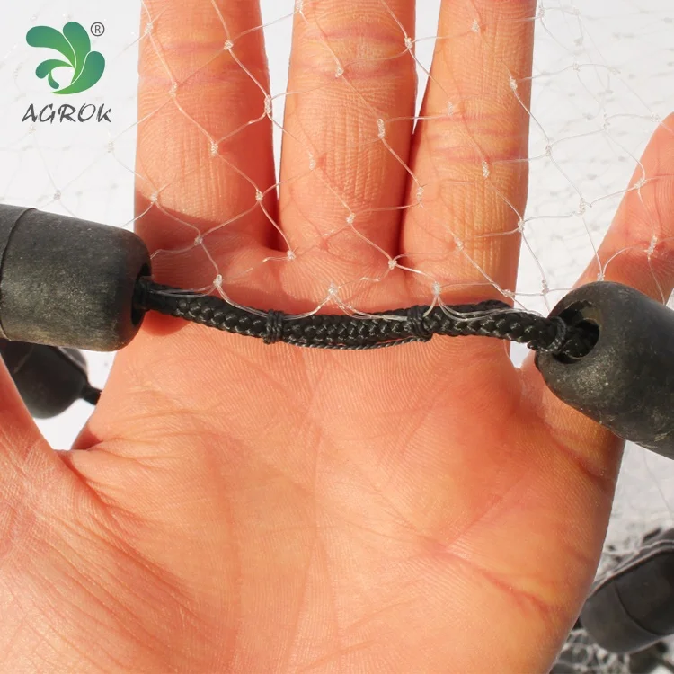 American Style Fishing Cast Net 1/2inch Mesh Size for Bait Shrimp Trap Fish Heavy Duty Sinkers Throw Net
