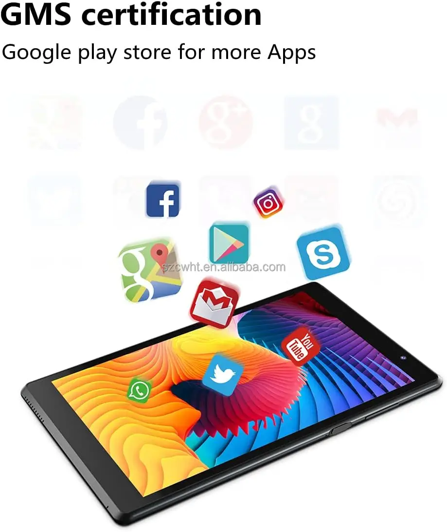 2024 новый роскошный портативный планшетный ПК на базе Android 8 дюймов для детских игр и деловых развлечений со слотом SIM-карты