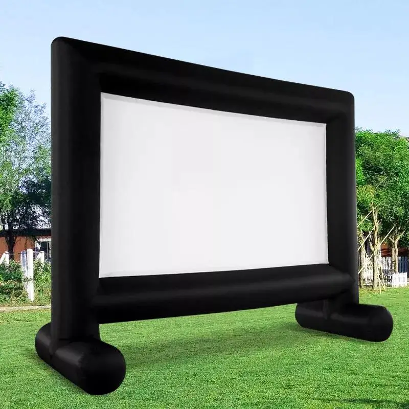Open air cinema inflatable screen movie theater outdoor inflatable movie screen for car cinema
