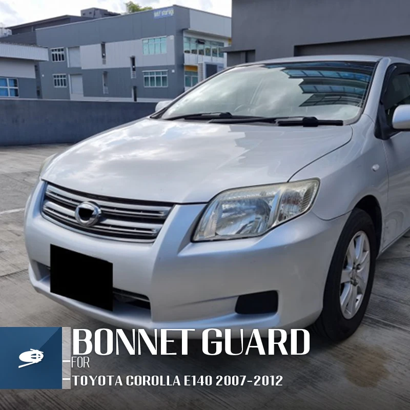 MOSUN bonnet guard Protector Front Bonnet Bug Shield Hood Deflector For TOYOTA COROLLA E140 2007-2012