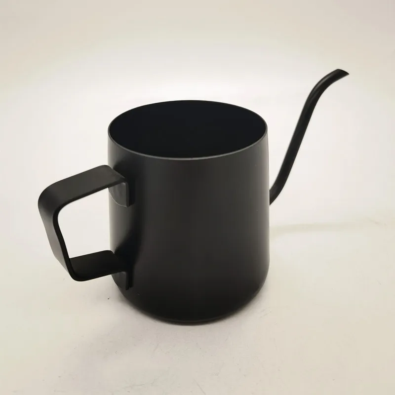 Factory Price 250ml Teflon Gooseneck Long Spout Hand Drip Coffee Pot Pour Over Kettle Coffee tools