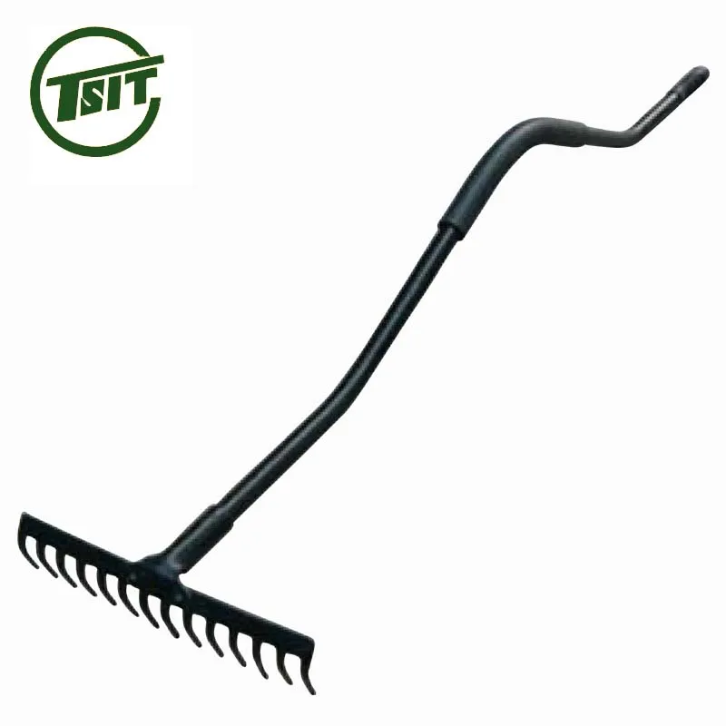 All steel garden tools metal garden farming rake