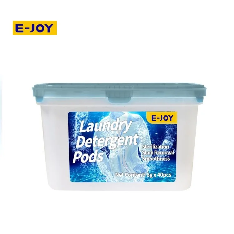 ODM bulk Plastic laundry detergent washing pods with high quality