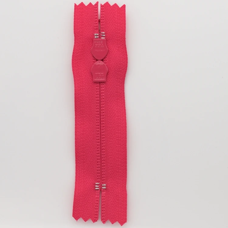 YKK Zippers Nylon Coil Double Closed End Zipper Auto Lock Slider Head to Head Puller for Bag Sewing Tent Zipper for a Jacket