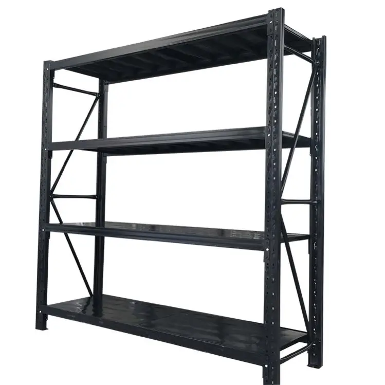 4 Tier 5 Layers Flexible Warehouse Storage Shelving Metal Shelf Rack Industrial Storage Racks