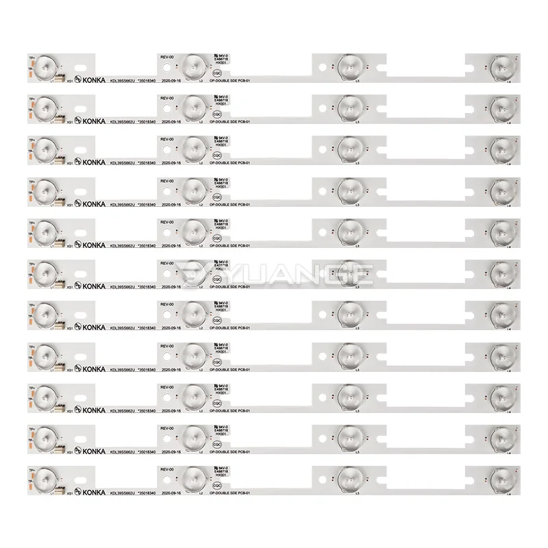 Новинка для Konka kdl39ss662u ЖК-световая панель 35018339 35018340 35019864 подсветка
