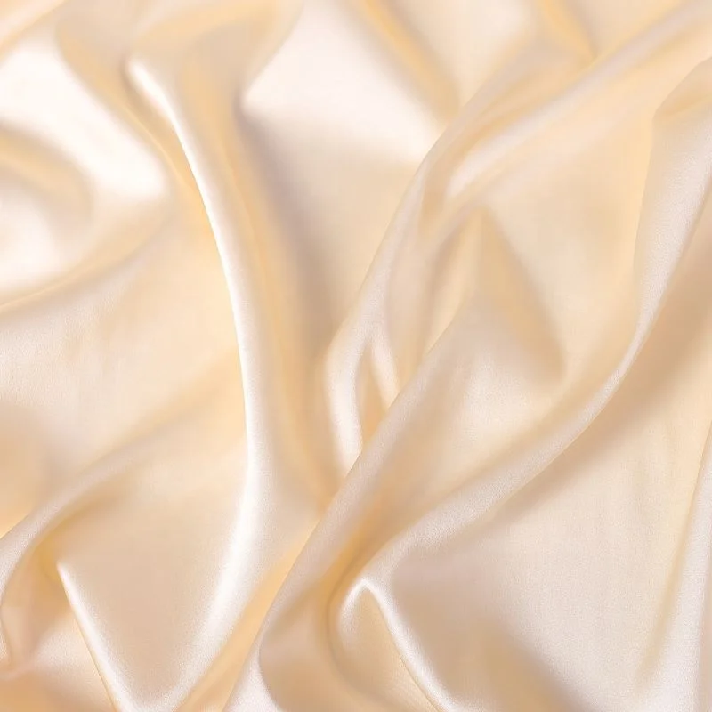 93.4% mulberry silk 6.6% spandex plain purple color silk elastic satin 16mm width 140cm for party full dress,homewear,bedding