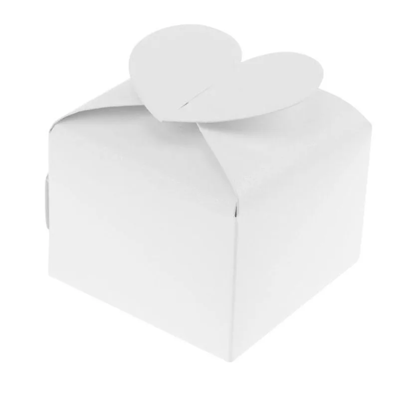 Elegant Shinny Pearl Paper Cake Candy Box Morandi Color Wedding Candy Gift Favors Packaging Box For Guest