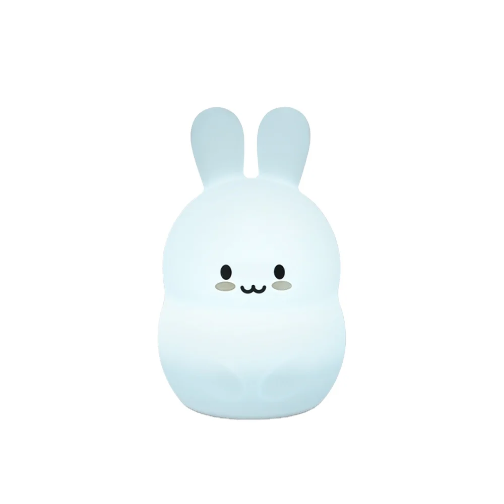 2020 Newly Designed Small Rabbit Deer Animal Mini Baby Kids Led Lamp Silicone Night Light For Kids Baby