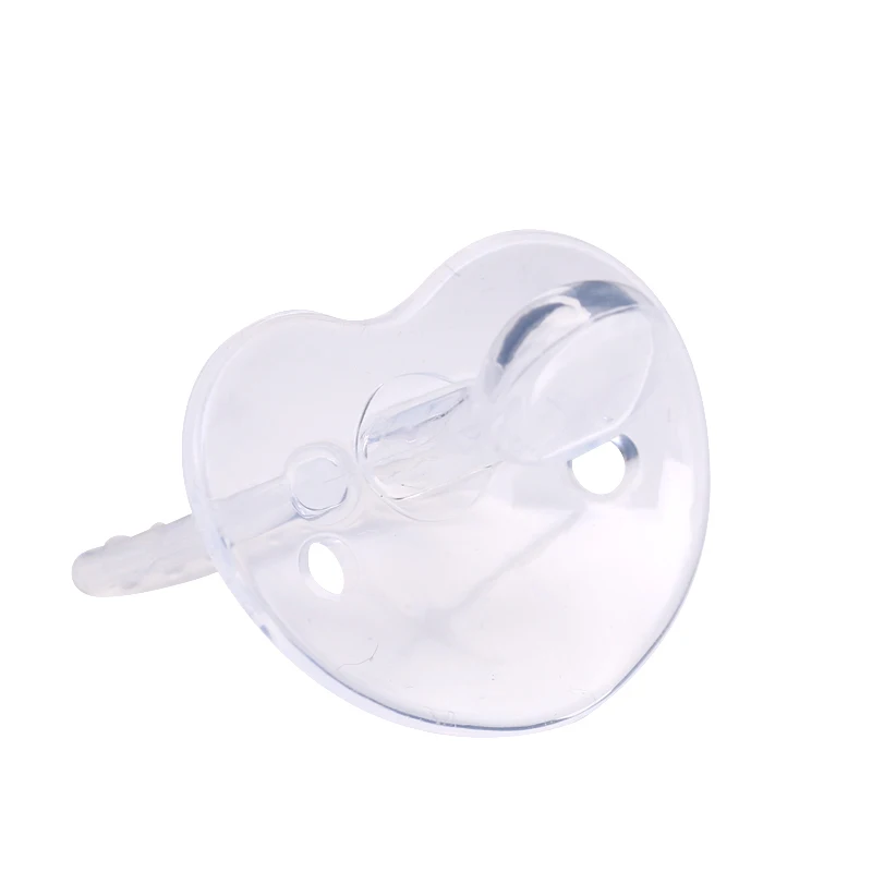 
Pacifier Food-grade Children Pacifier whole Silica gel Flat head Round head Baby placating mouth pacifier in bulk 