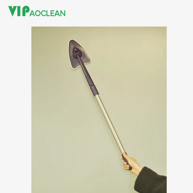 VIPaoclean телескопическая ручка для чистки ванны вращающаяся щетка и