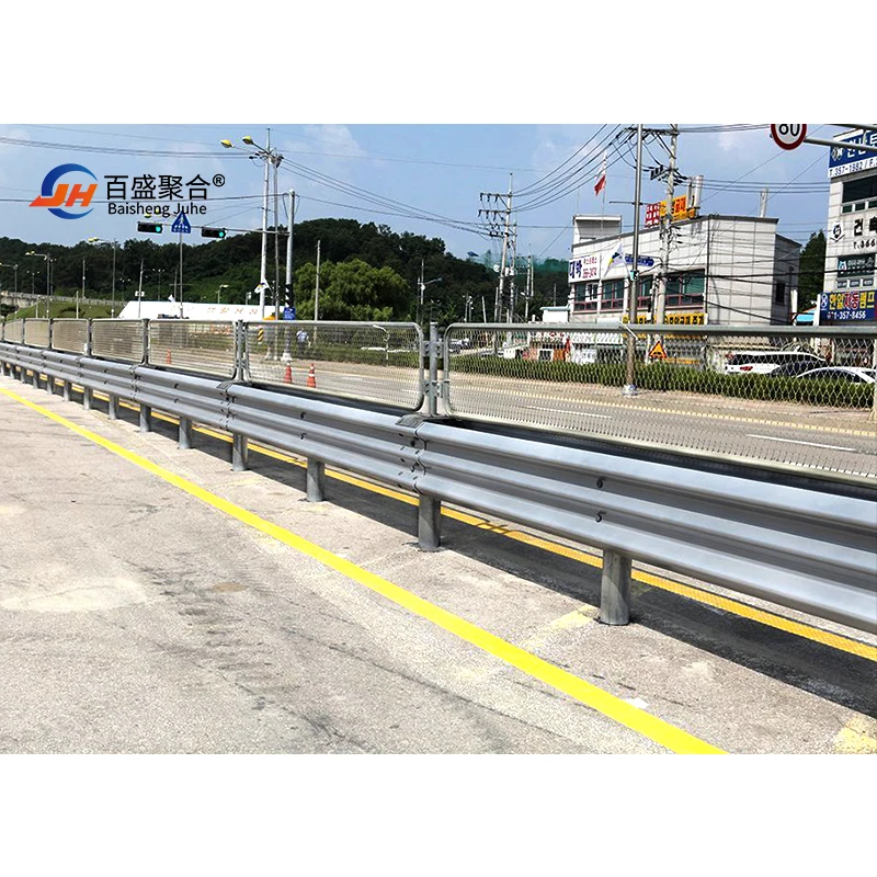 Highway Steel Guardrail china Manufacturer Crash Barrier For Highway
