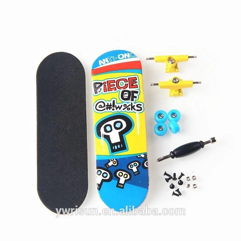 Wholesale Custom Tech Deck 5ply Maple Wood Finger Skateboard Mini Wooden Fingerboard Decks