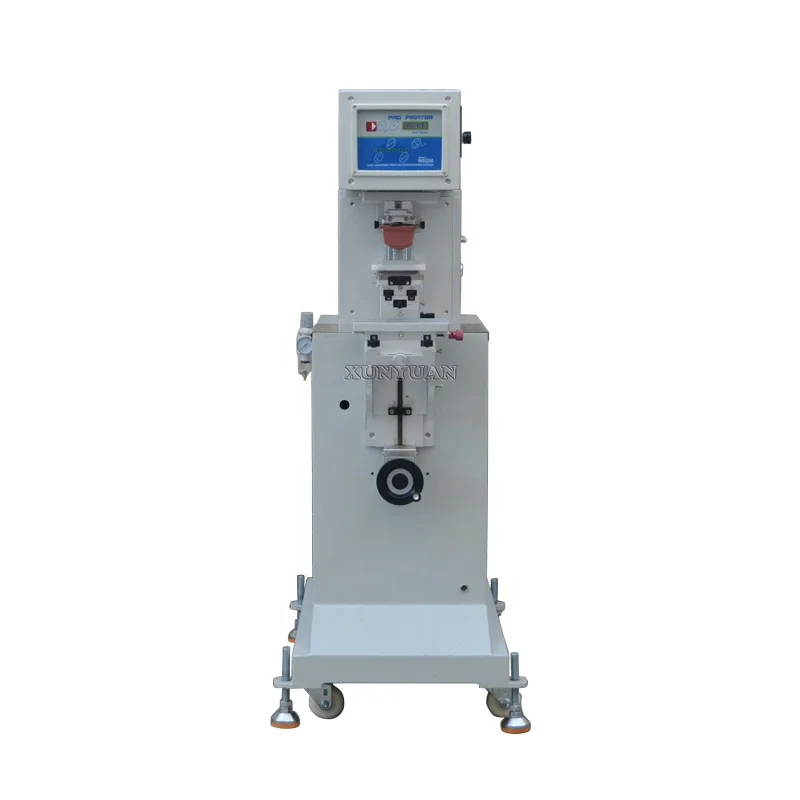 Semi-automatic 1-Color Pad Printing Machine Printer for Cosmetic Colored Contact Lenses Small Size Parts