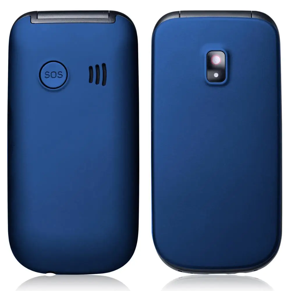 Factory oem mobile phone with big button sos calling senior flip phone